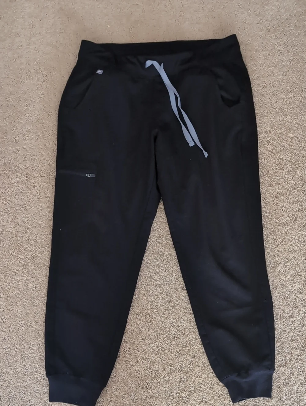 Figs Black Women's Scrub Bottoms M/P